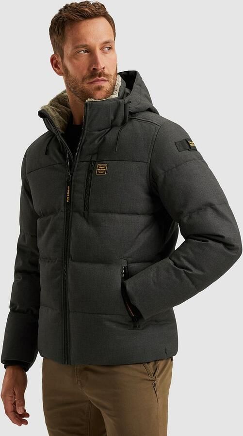PME Legend Regular fit gewatteerd jack met viscose model 'YET' - Foto 8