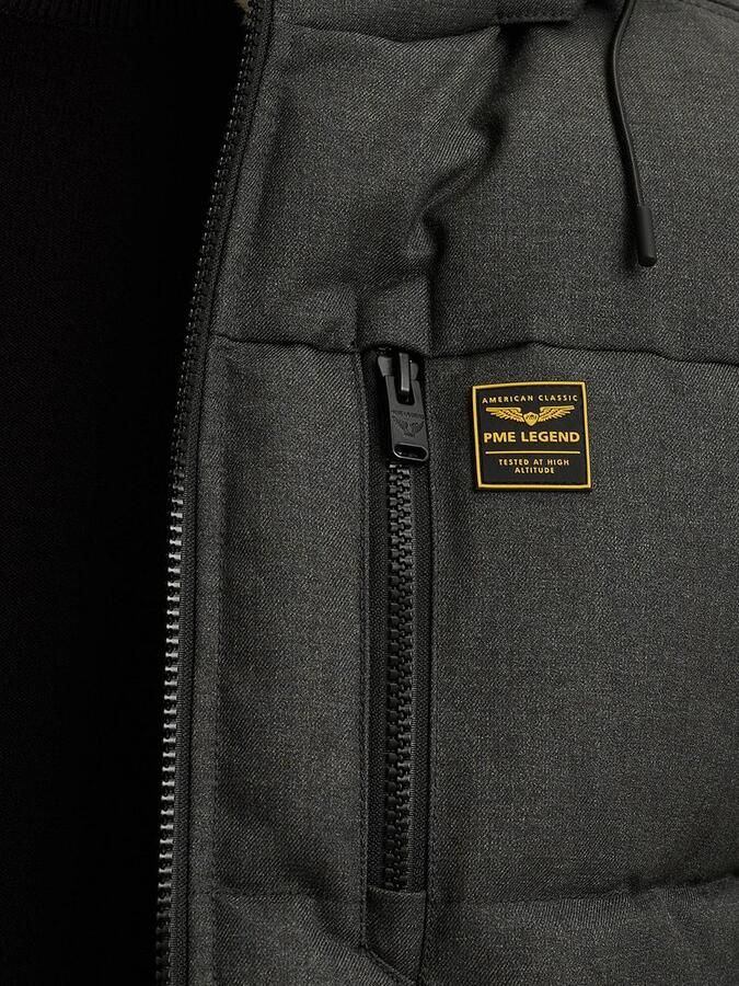 PME Legend Regular fit gewatteerd jack met viscose model 'YET' - Foto 9