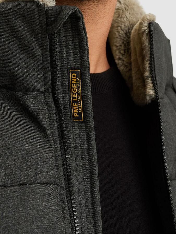 PME Legend Regular fit gewatteerd jack met viscose model 'YET' - Foto 10