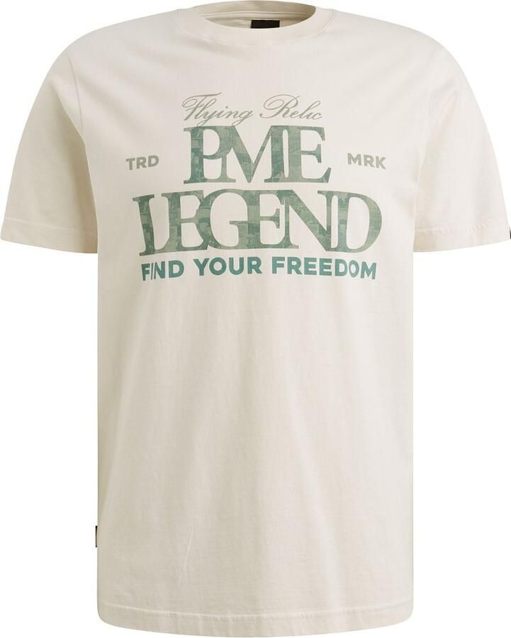 PME Legend Jersey Artwork T-Shirt Egret - Foto 3