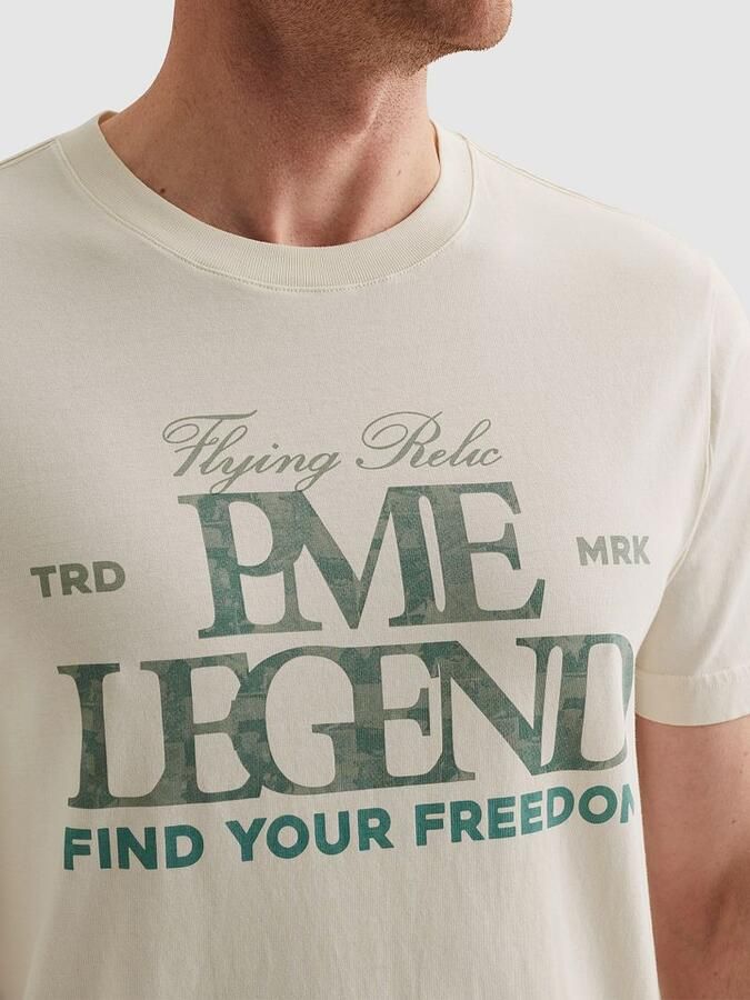 PME LEGEND T-shirt van jersey met groot artwork - Foto 3