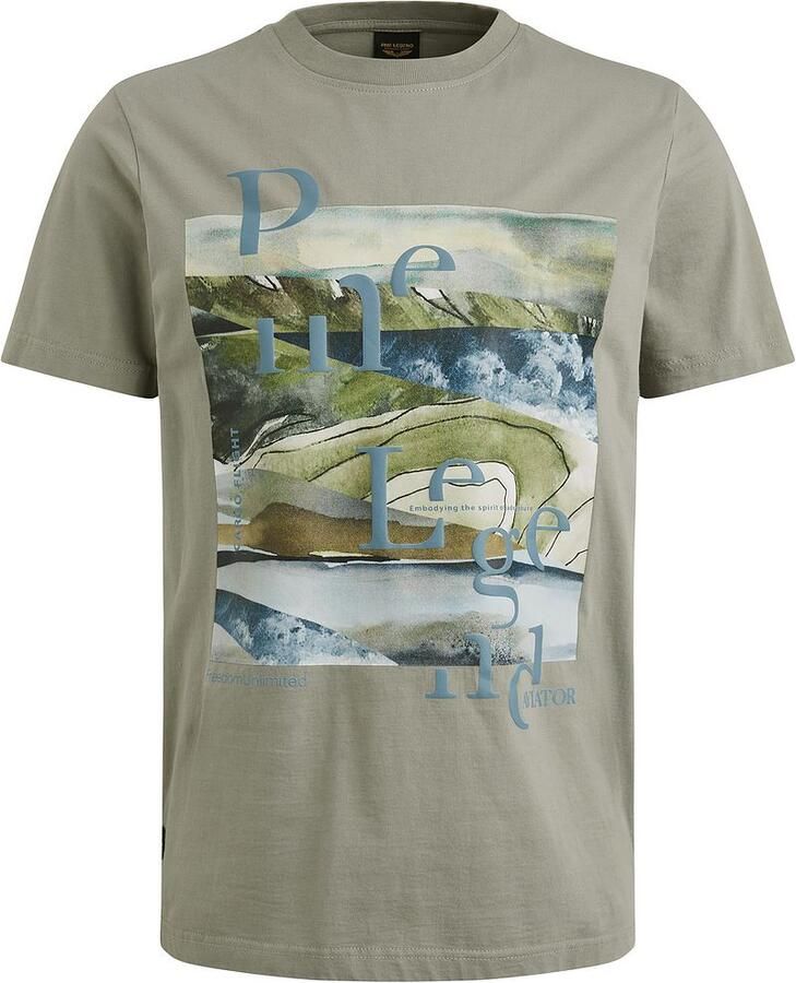 PME Legend Jersey Artwork T-Shirt Groen - Foto 3