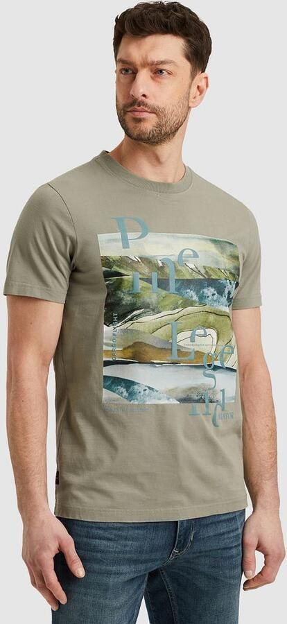 PME Legend Jersey Artwork T-Shirt Groen - Foto 7