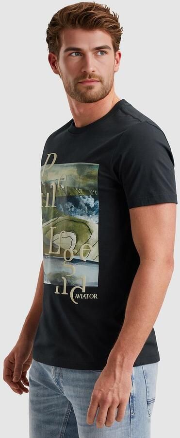 PME Legend Jersey Artwork T-Shirt Navy - Foto 6