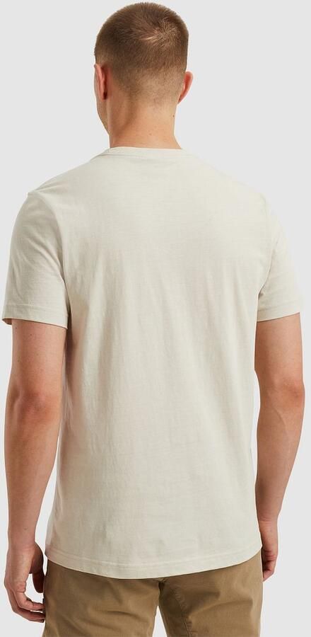 PME Legend Korte Mouw R-Neck Jersey T-shirt Beige Heren - Foto 5