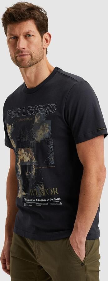 PME Legend Jersey T-Shirt Logo Navy - Foto 4