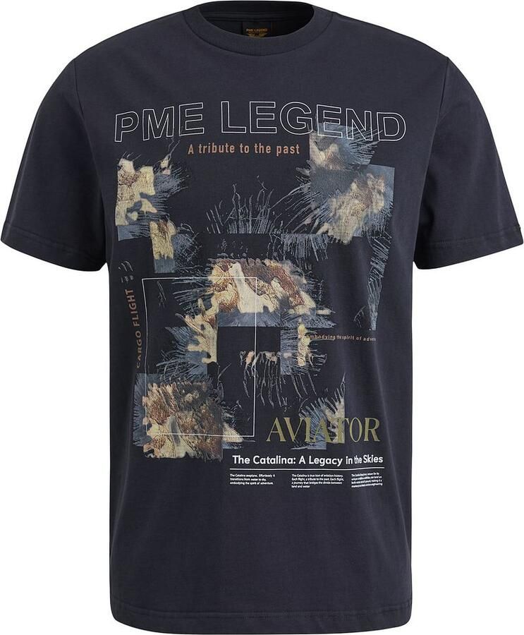 PME Legend Jersey T-Shirt Logo Navy - Foto 2