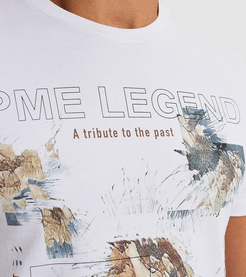 PME Legend Jersey T-Shirt Logo Wit - Foto 2