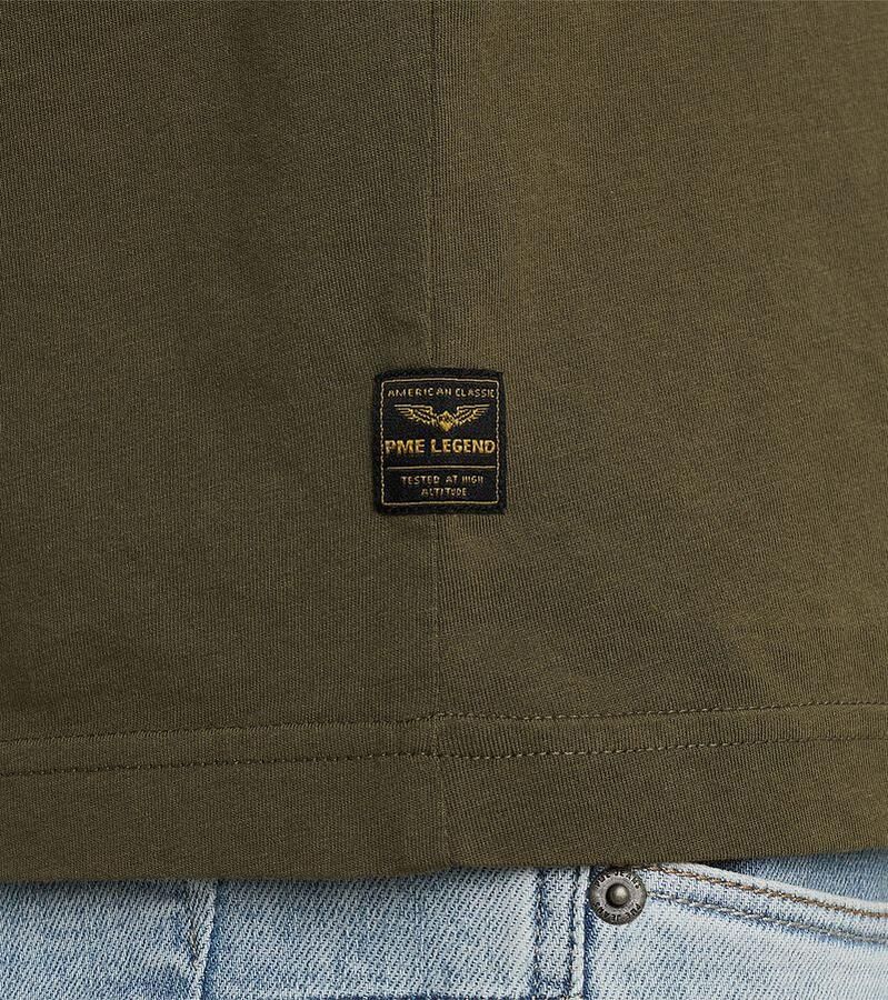 PME LEGEND Heren Polo's & T-shirts Short Sleeve R-neck Single Jersey Lw Play Groen - Foto 6
