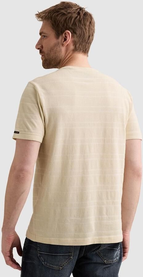 PME LEGEND T-shirt met streeppatroon en wafelstructuur - Foto 5
