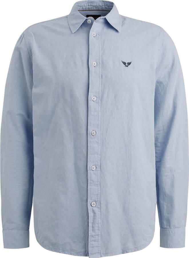 PME LEGEND Heren Overhemden Skynight Ctn Linen Owen Gd Lichtblauw - Foto 5