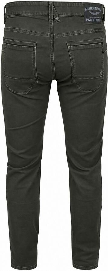 PME Legend NIGHTFLIGHT regular fit casual broek donkergroen - Foto 5