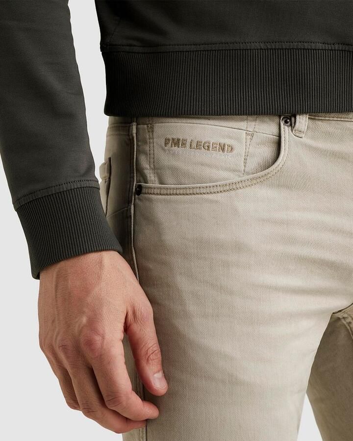 PME Legend regular casual broek beige - Foto 4