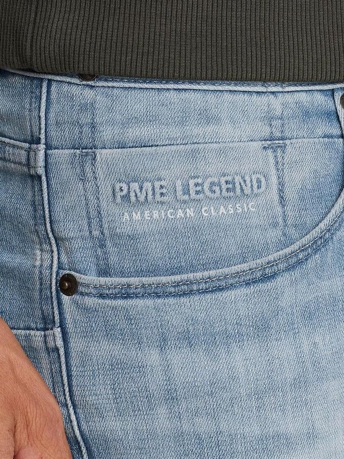 PME Legend NIGHTFLIGHT regular fit jeans met textuur lichtblauw - Foto 12
