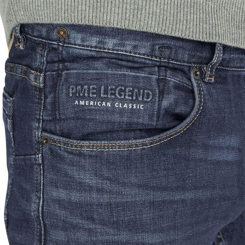 Donkerblauwe PME Legend Slim Fit Jeans PME Legend Nightflight Jeans - Foto 6