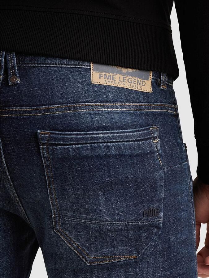 Donkerblauwe PME Legend Slim Fit Jeans PME Legend Nightflight Jeans - Foto 12