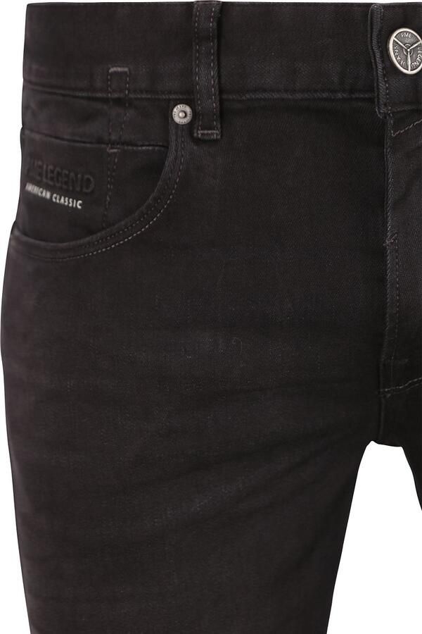 PME Legend Nightflight Pigment Printed Dobby Jeans Zwart Heren - Foto 11