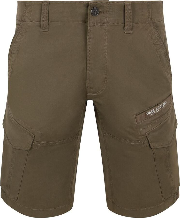PME Legend tapered fit cargo bermuda s met klepzakken model 'Nordrop' - Foto 3