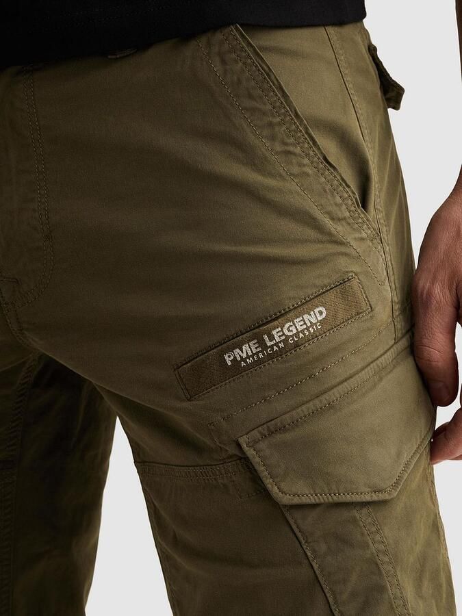 PME Legend tapered fit cargo bermuda s met klepzakken model 'Nordrop' - Foto 5
