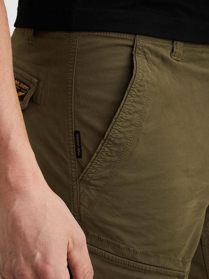 PME Legend tapered fit cargo bermuda s met klepzakken model 'Nordrop' - Foto 6