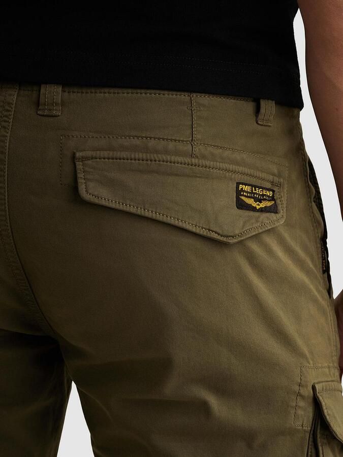 PME Legend tapered fit cargo bermuda s met klepzakken model 'Nordrop' - Foto 7
