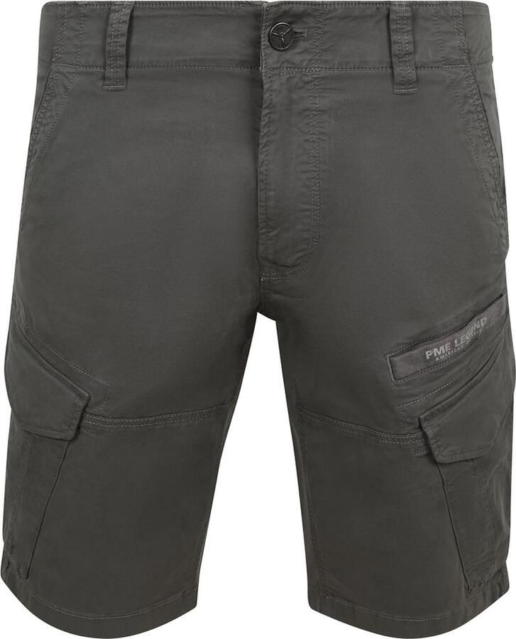 PME Legend tapered fit cargo bermuda s met klepzakken model 'Nordrop' - Foto 8