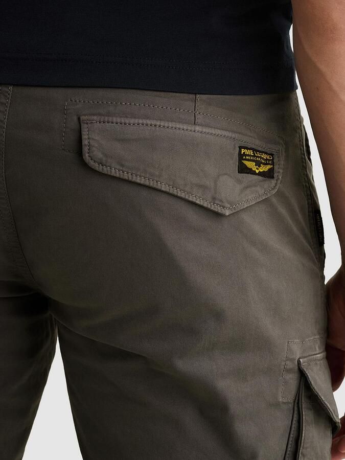 PME Legend tapered fit cargo bermuda s met klepzakken model 'Nordrop' - Foto 4