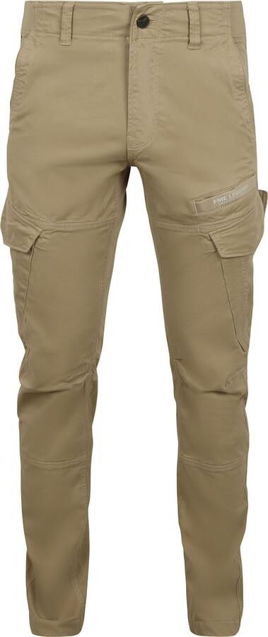 PME Legend Tapered fit cargobroek met labelprint model 'NORDROP' - Foto 11