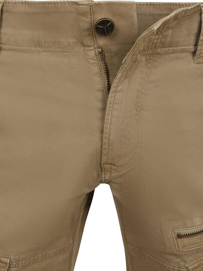 PME LEGEND Heren Broeken Nordrop Cargo 3.0 Stretch Twill Zand - Foto 7