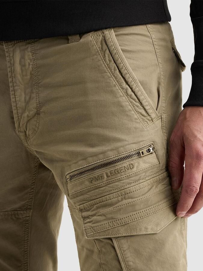 PME Legend NORDROP CARGO 3.0 STRETCH TWILL tapered cargobroek beige - Foto 8