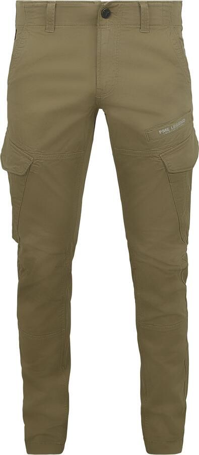 PME Legend Tapered fit cargobroek met labelprint model 'NORDROP' - Foto 14