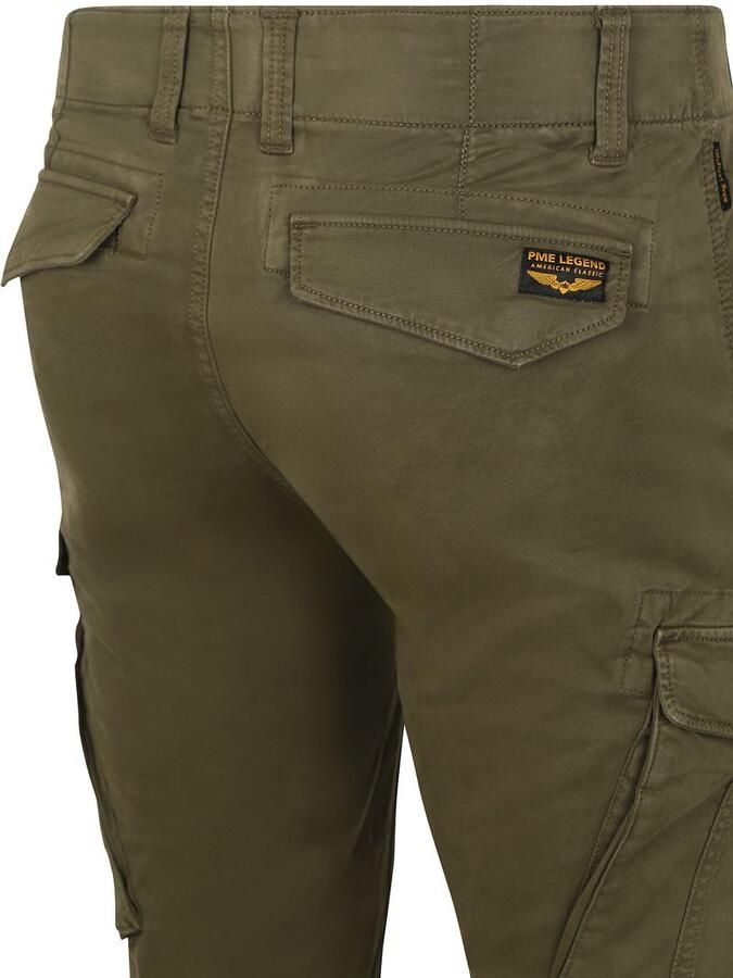PME Legend tapered cargobroek NORDROP donkergroen - Foto 6