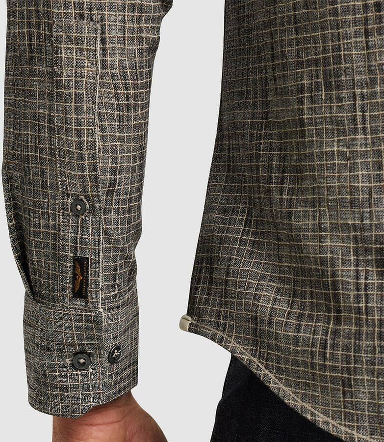 Pme legend Print On 2 Tone Slub Overhemd - Foto 2