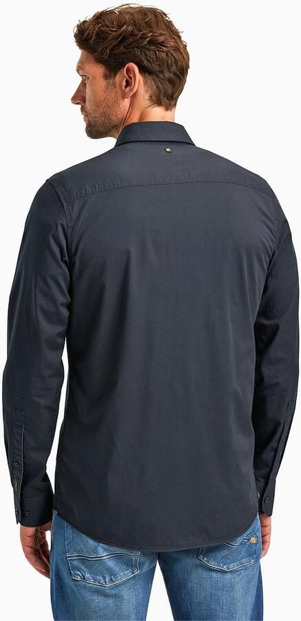 PME Legend Casual Twill Stretch Overhemd Lange Mouw Black Heren - Foto 3
