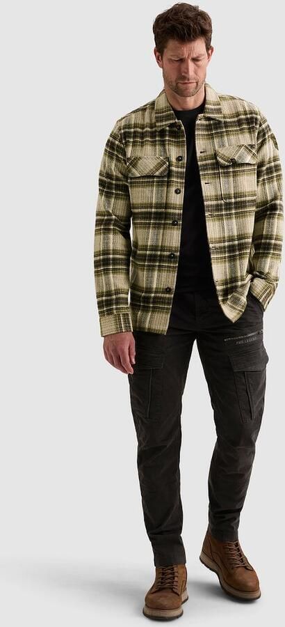PME Legend Regular fit vrijetijdsoverhemd met labeldetail - Foto 9