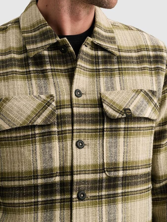 PME Legend Regular fit vrijetijdsoverhemd met labeldetail - Foto 3