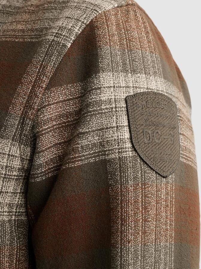 PME LEGEND Overshirt met ruitpatroon en borstzakken - Foto 8