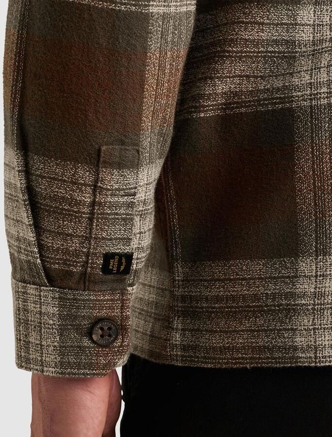 PME LEGEND Overshirt met ruitpatroon en borstzakken - Foto 6
