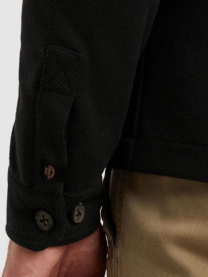 PME LEGEND Heren Overshirts Comfort Heavy Twill overshirt 2 Donkerblauw - Foto 8
