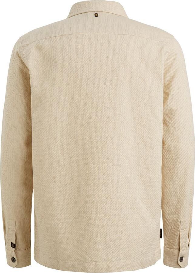 PME LEGEND Heren Overshirts The Pete Structure Dobby Creme - Foto 9