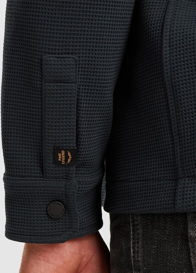 PME Legend Regular fit overhemdjack met borstzakken - Foto 3
