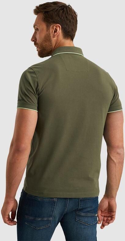 PME LEGEND Heren Polo's & T-shirts Short Sleeve Polo Stretch Pique Package Groen - Foto 4