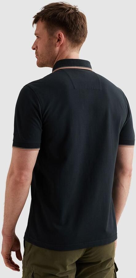 PME Legend Piqué Poloshirt Carbon Navy - Foto 3