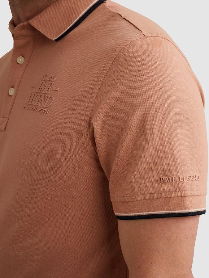 PME Legend Piqué Poloshirt Rose Dawn - Foto 3
