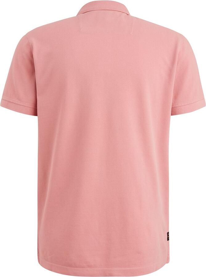PME LEGEND Heren Polo's & T-shirts Short Sleeve Polo Pique Garment Dye Roze