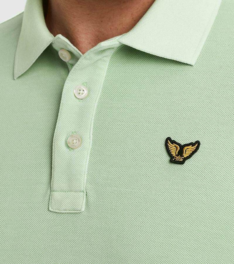 PME LEGEND Heren Polo's & T-shirts Pique Garment Dye Groen - Foto 7