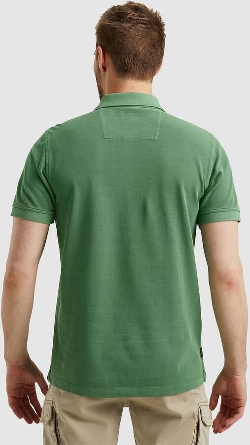 PME LEGEND Heren Polo's & T-shirts Short Sleeve Polo Pique Garment Dye Groen - Foto 2