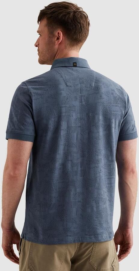 PME LEGEND Heren Polo's & T-shirts Jacquard Jersey Blauw - Foto 7