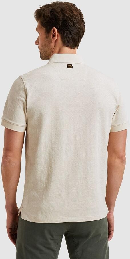 PME LEGEND Heren Polo's & T-shirts Short Sleeve Polo Jacquard Jersey Beige - Foto 11