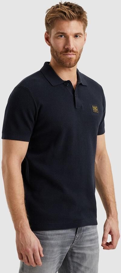 PME LEGEND Heren Polo's & T-shirts Short Sleeve Polo Cotton Blauw - Foto 11